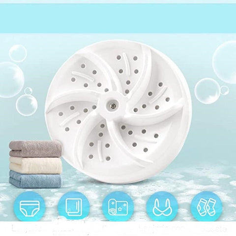Pulsator din plastic alb pentru mini masina de spalat, pentru apa si detergent