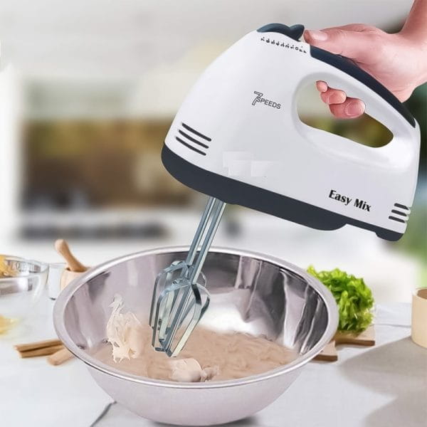 Pachetul Gatitului Fara Efort -Tocator electric inox 3L +Mixer de mana cu 7 Viteze + Cana pentru cernut faina
