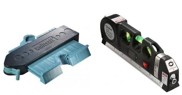 Sablon contur Wolfcraft + Nivela boloboc