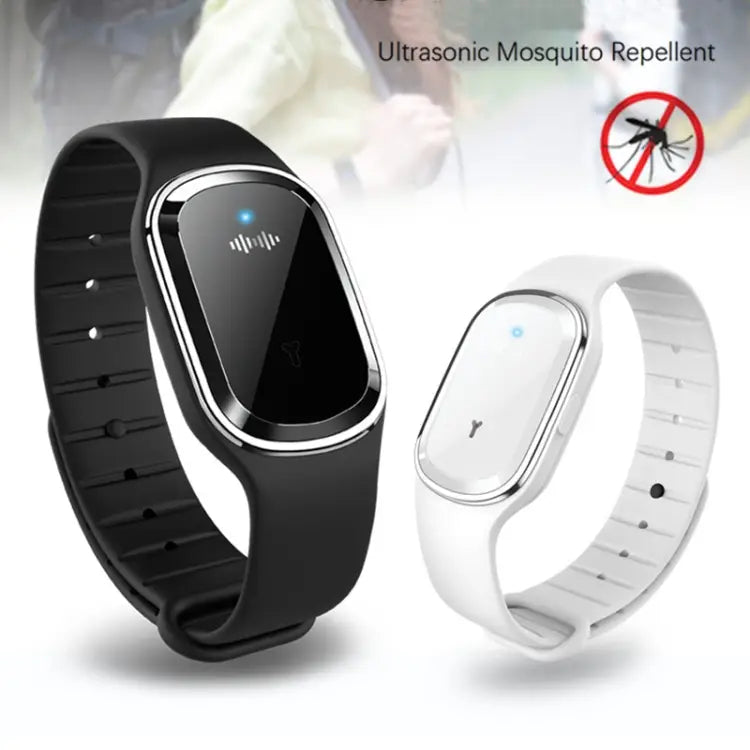 Bratara cu ultrasunete fara chimicale, design tip smartwatch, impermeabila, modernă