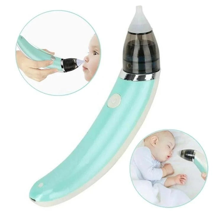 Pachetul bebelusului fericit - Aspirator Nazal Electric + Termometru Frontal Digital cu Infrarosu