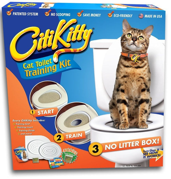 Citi Kitty - kit pentru educarea pisicilor la toaleta