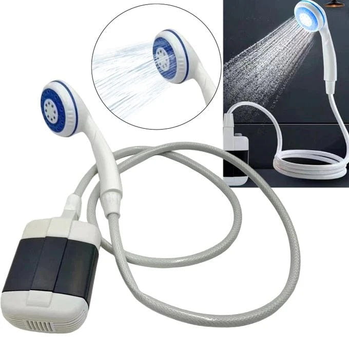 Acest duș portabil cu USB pentru camping și robinet pentru interior sau exterior