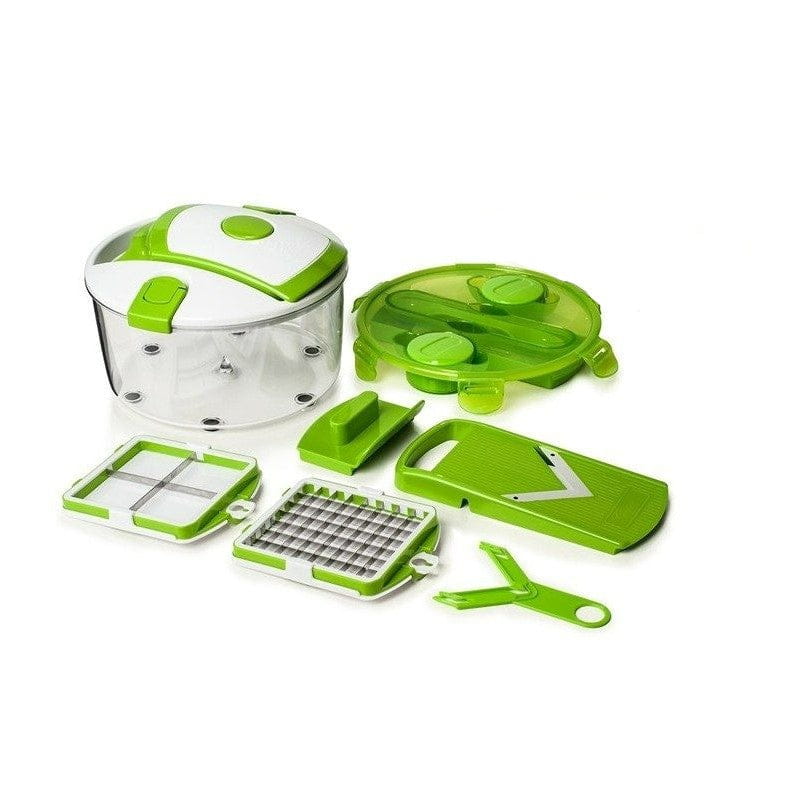 Razatoare Multifunctionala cu Maruntitor si Feliator MSC Salad 13 piese Lame Otel