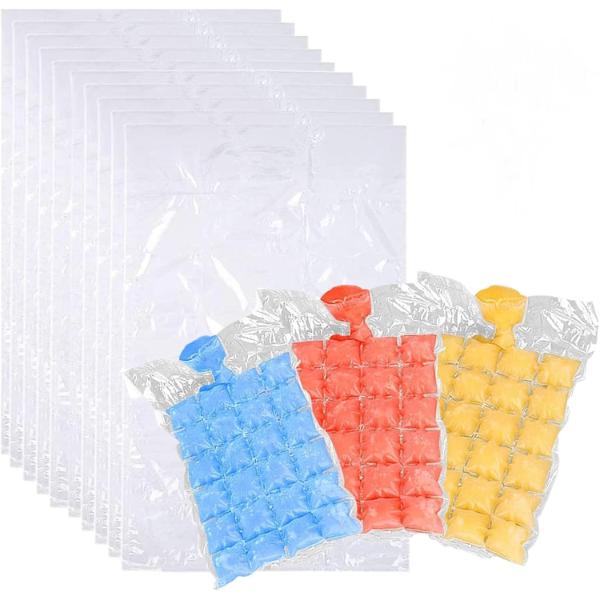 Set 200 De Pungi Pentru Cuburi De Gheata, 30 x 19 cm