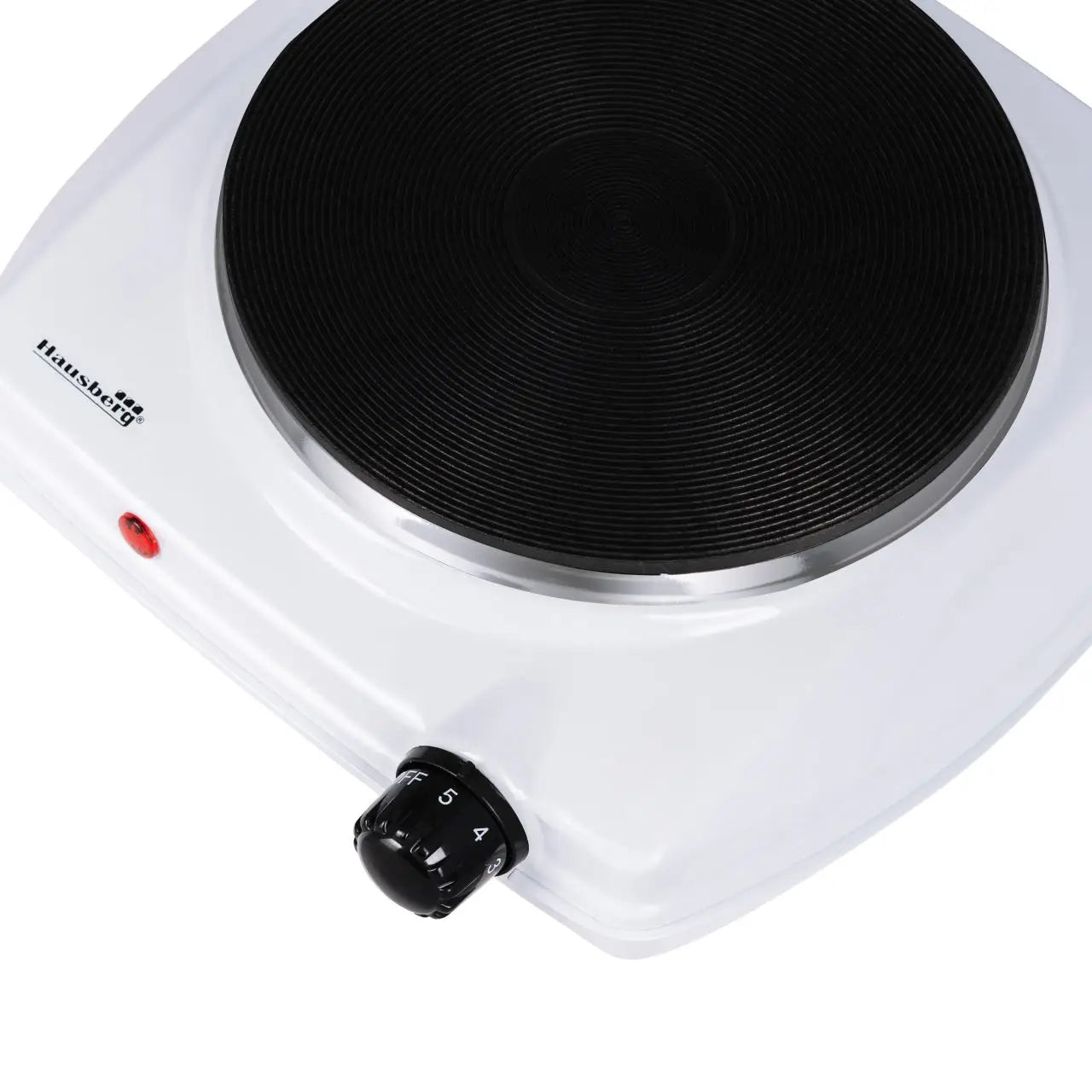 Plita electrica Hausberg HB-519AB Alb 1 arzator Putere 1500W Termostat