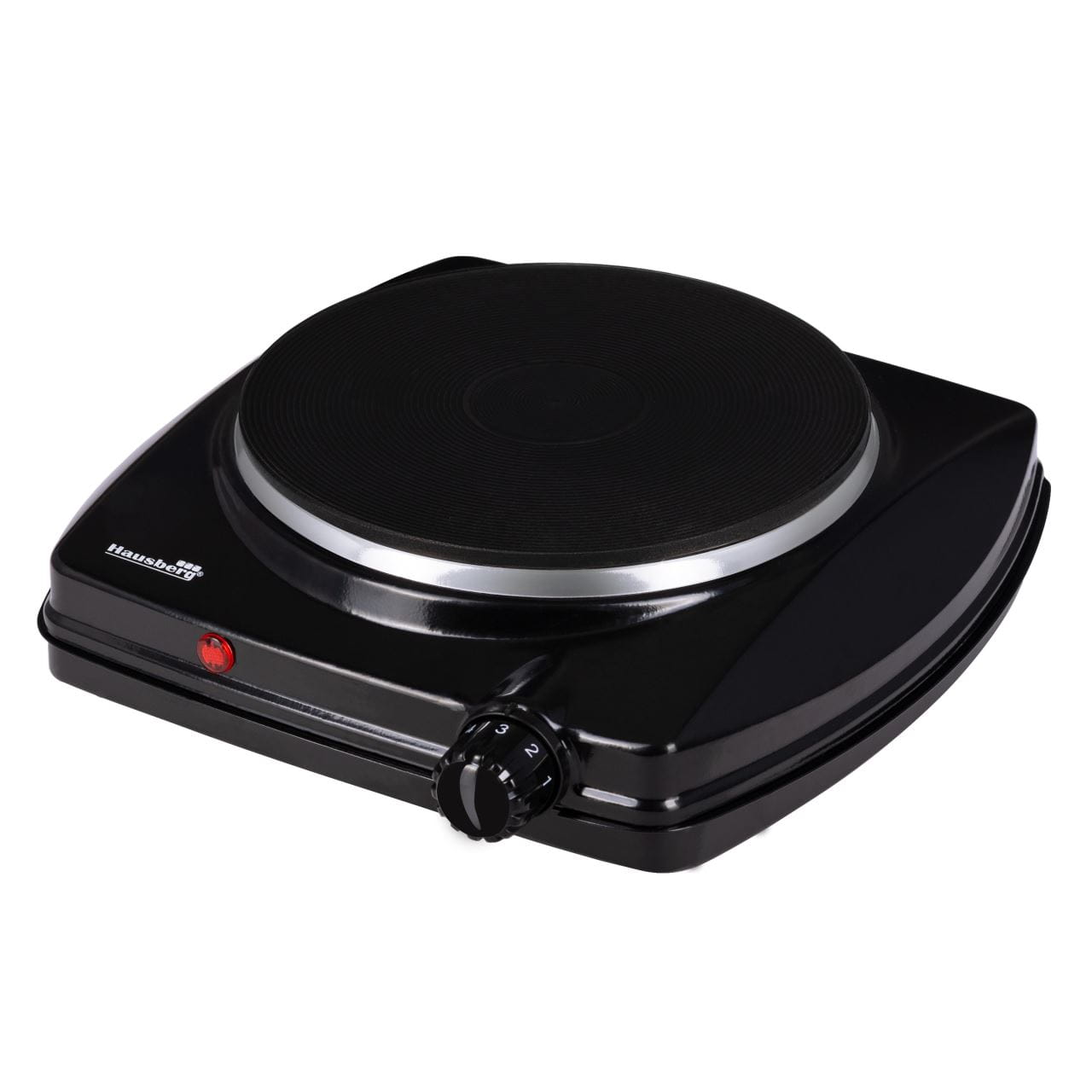 Plita electrica Hausberg HB-519NG Negru 1 arzator Putere 1500W Termostat