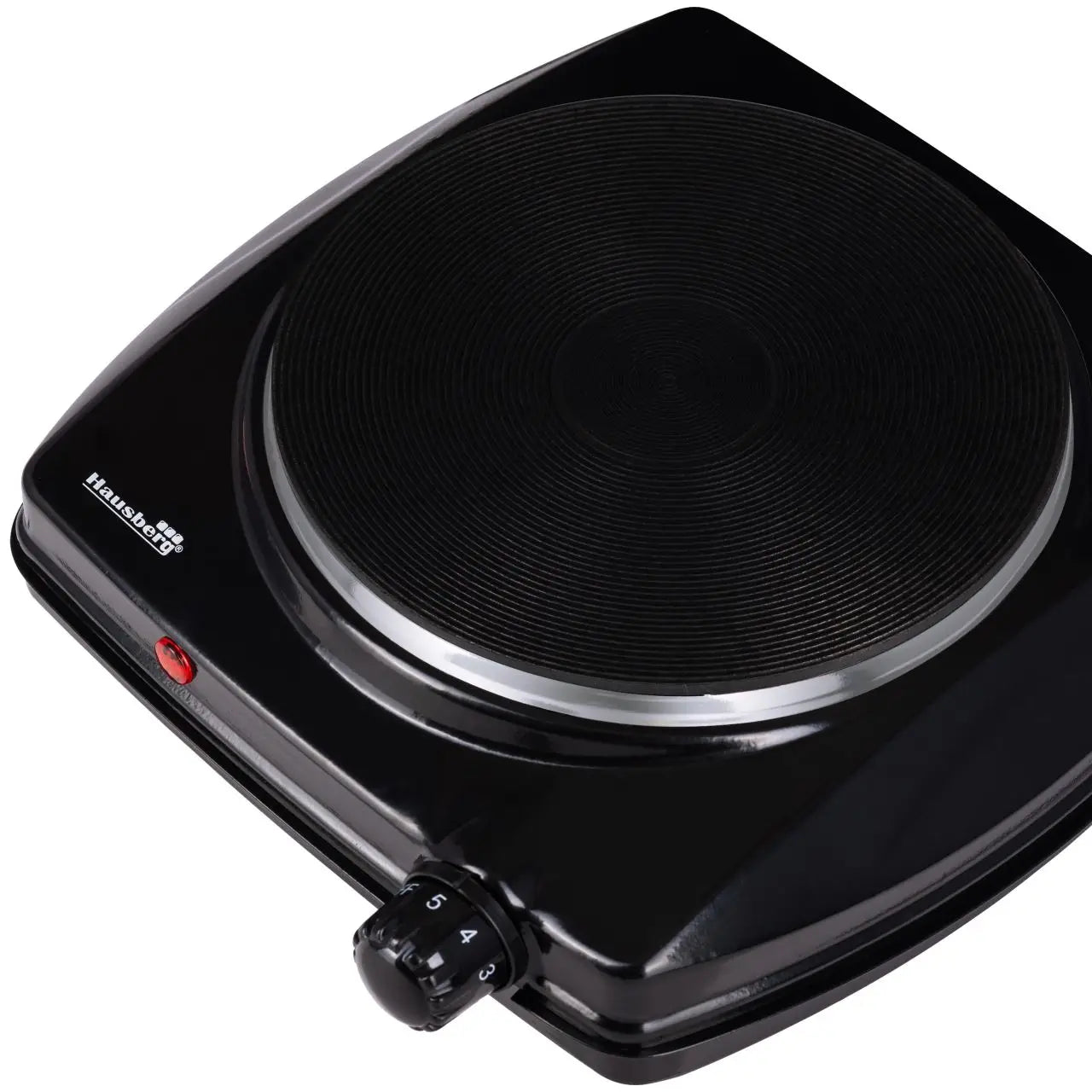Plita electrica Hausberg HB-519NG Negru 1 arzator Putere 1500W Termostat