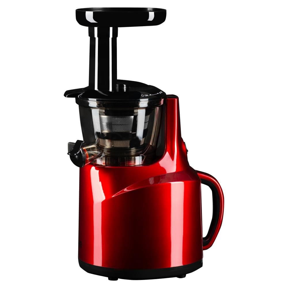 Storcator fructe Hausberg HB-7519RS prin presare la rece 150 W 400 ml Rosu