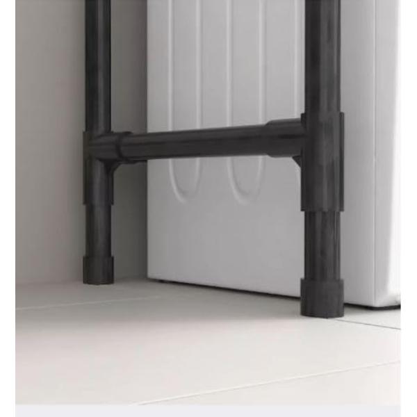 Raft Organizator Masina de Spalat sau Toaleta cu 3 Etaje Structura Metalica Rezistenta Etajera Baie cu Suport