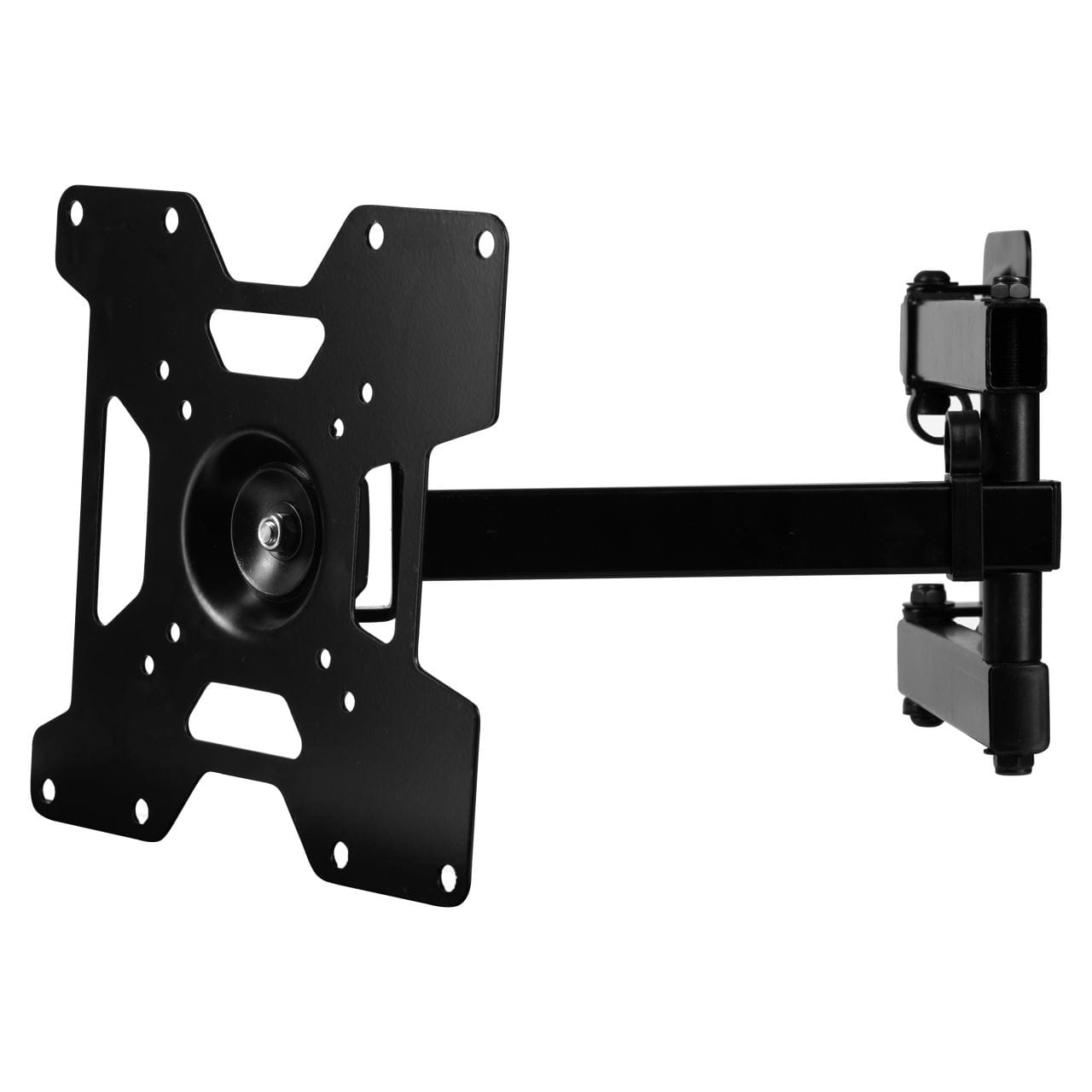 Suport TV de perete cu brat pivotant Hausberg HB-H 04R NEW Diagonala 23-37 inch Greutate maxima 37 kg Negru