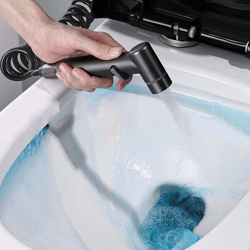 Dus cu pulverizator premium cu furtun spiralat și supapă de control, spray activ în toaletă