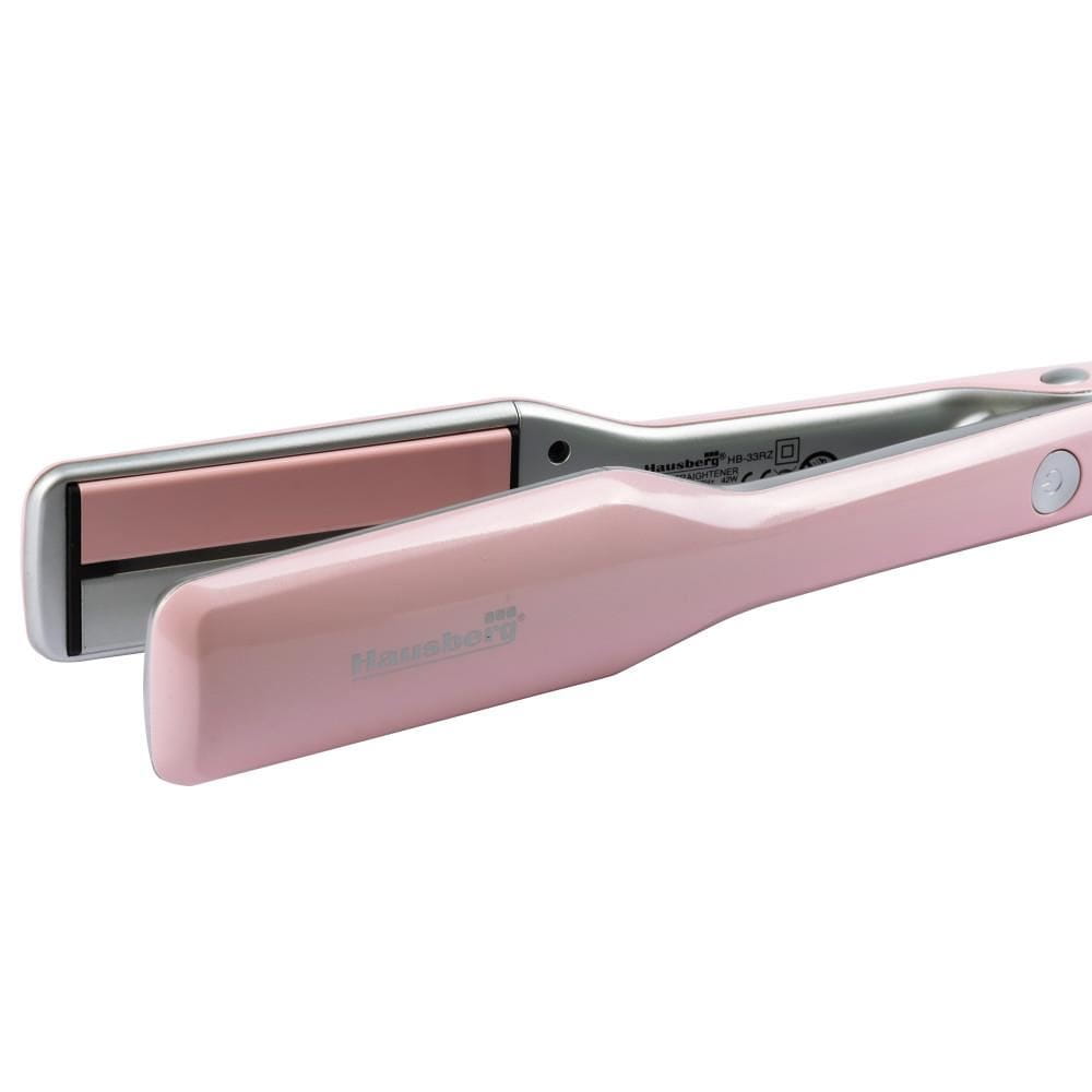 Placa de indreptat parul Hausberg HB-33RZ 235 grade Incalzire rapida Roz