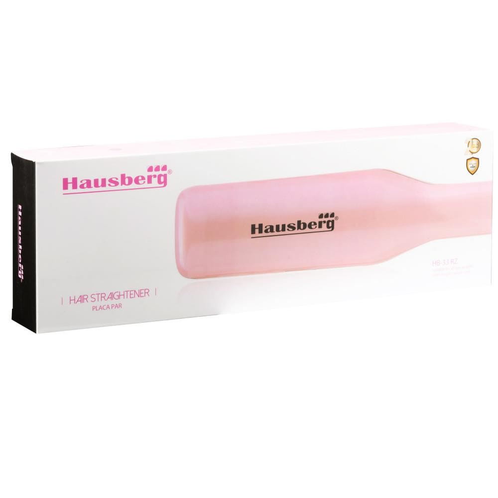 Placa de indreptat parul Hausberg HB-33RZ 235 grade Incalzire rapida Roz