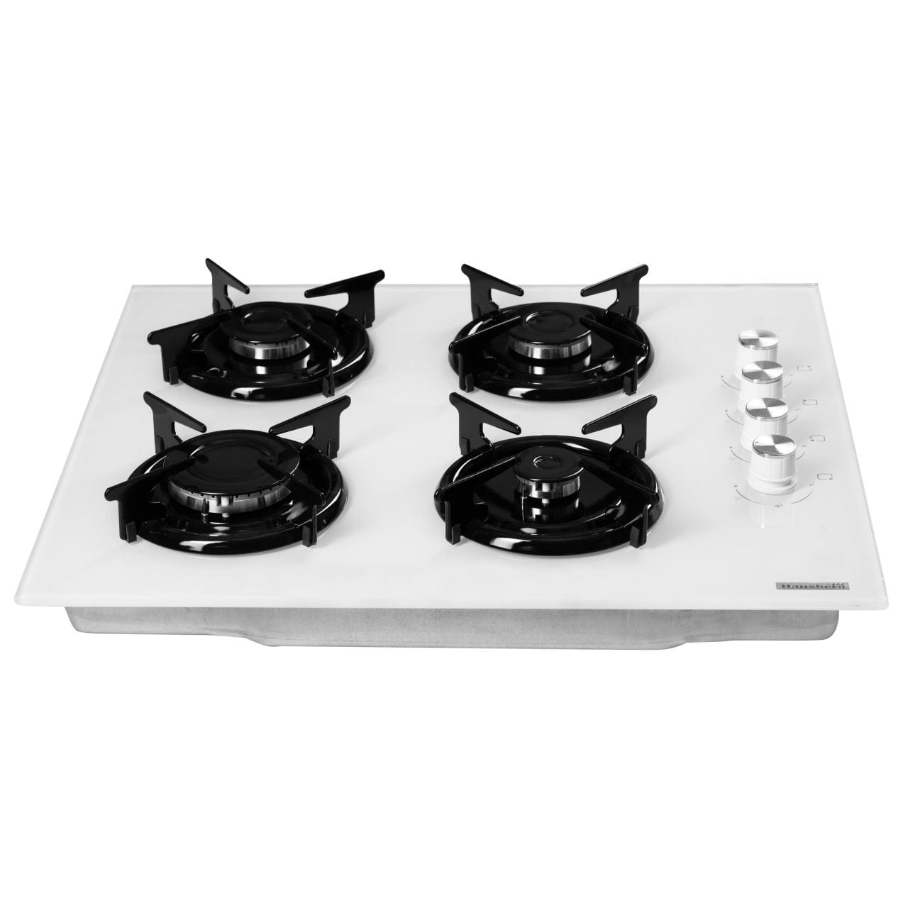 Plita incorporabila Hausberg HB-563AB Gaz 4 arzatoare aprindere electrica Alb