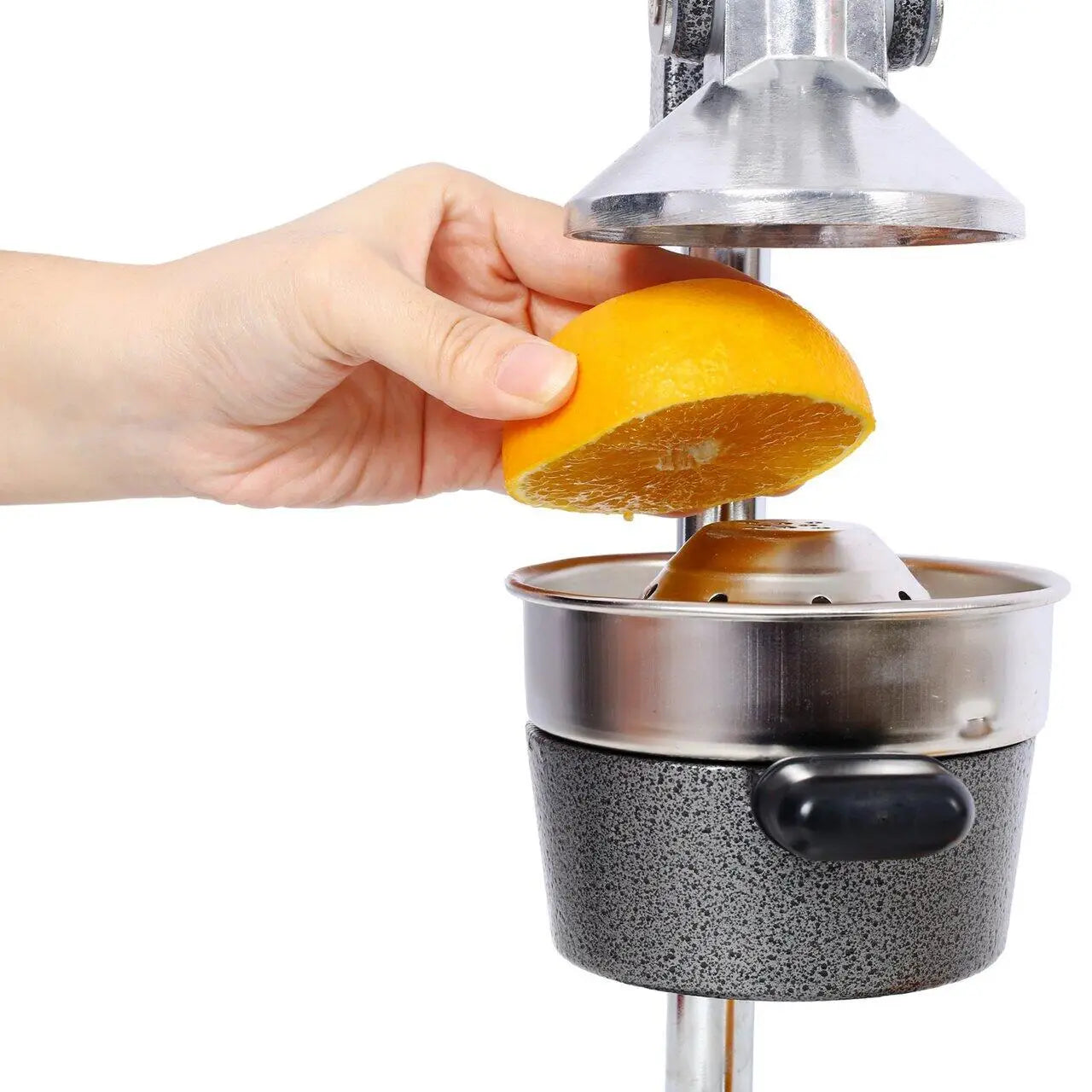 Storcator tip Presa Manuala de Citrice Hausberg HB-H1705 din fonta + otel inoxidabil 304 maner antiderapant