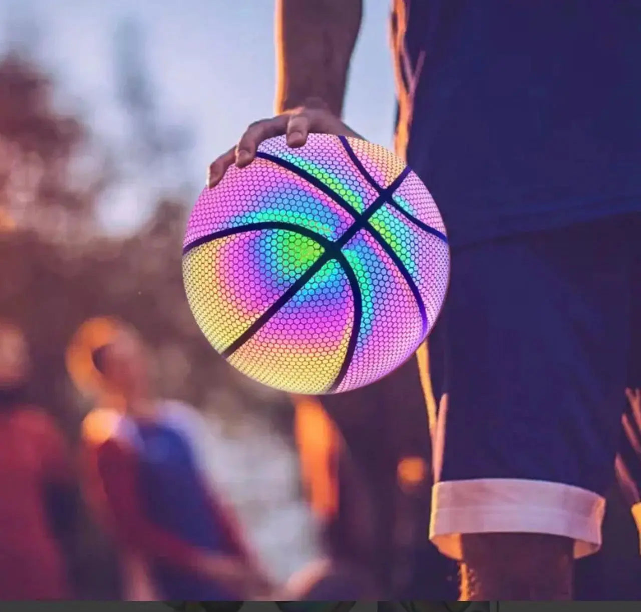 Minge Basketball Reflectorizanta Design Holografic 24.5 cm