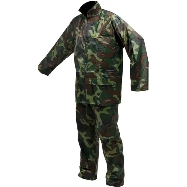 Costum impermeabil pentru ploaie camuflaj, ideal pentru aer liber pentru activități