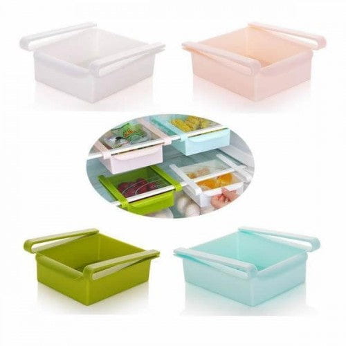 Organizatoare colorate pentru frigider, cutii depozitare universale pentru depozitare eficienta