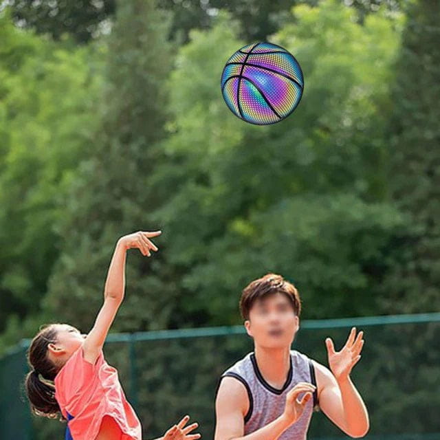 Minge Basketball Reflectorizanta Design Holografic 24.5 cm
