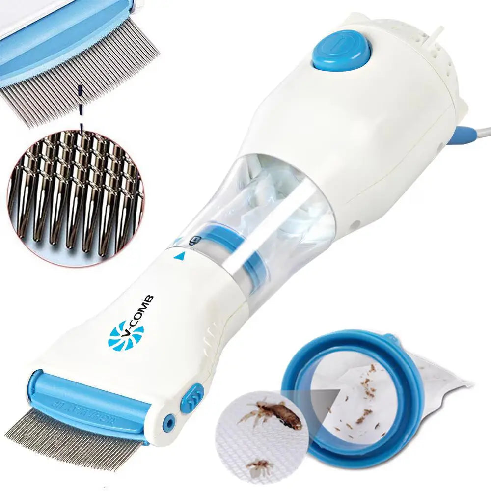 Pieptene cu vacuum Hausberg HB-18 impotriva paduchilor si parazitilor