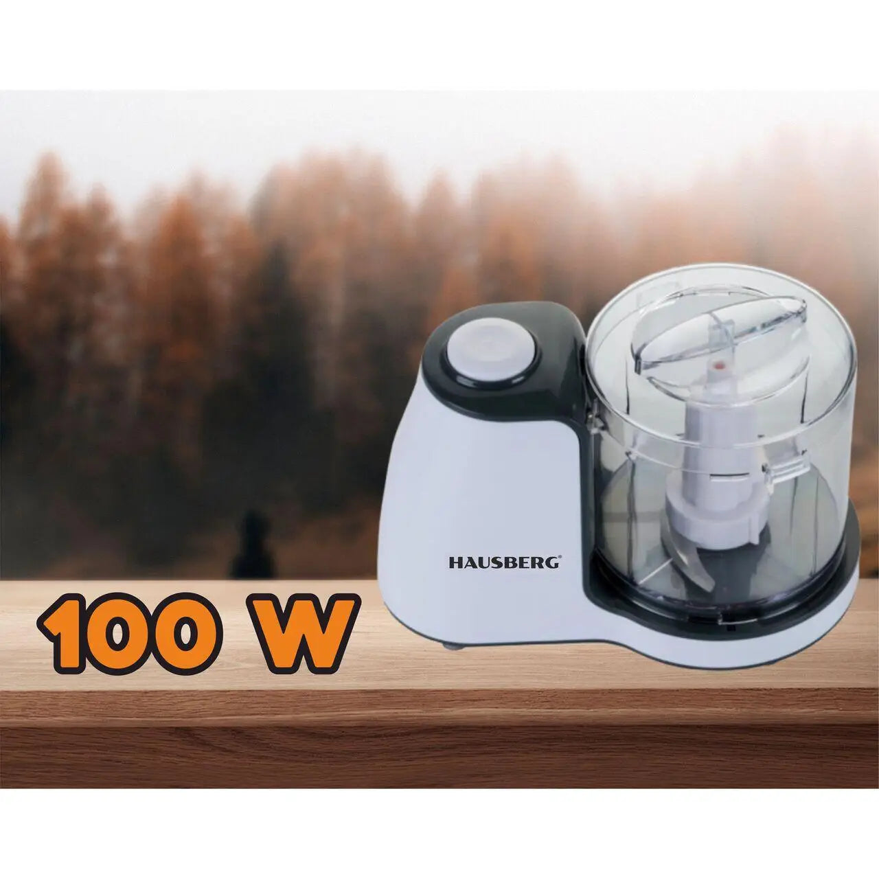 Tocator electric Hausberg HB-4504A putere 80W Motor cupru Alb