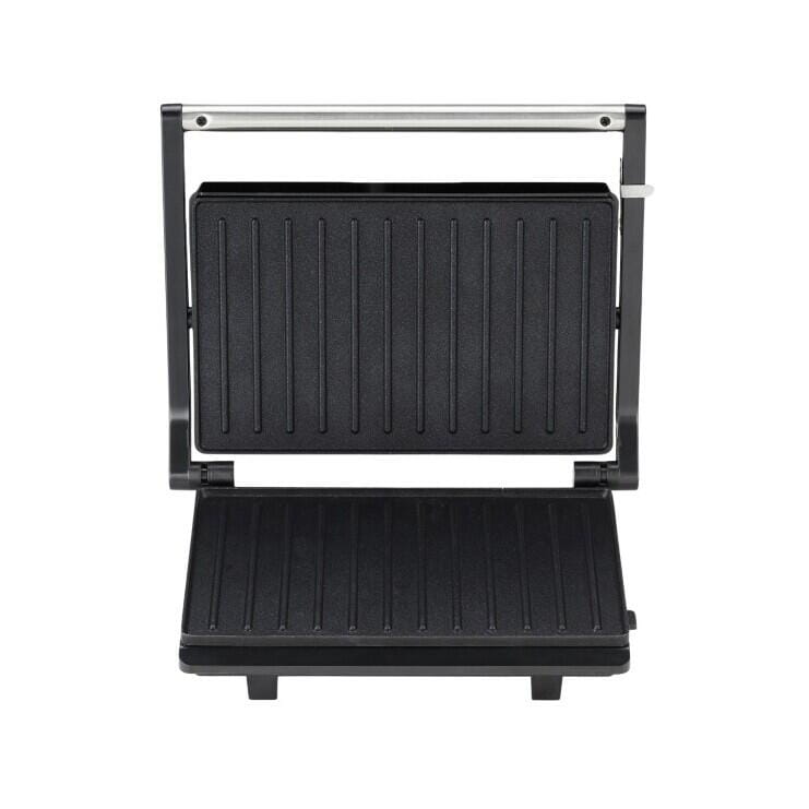 Sandwich maker & grill HAUSBERG HB-539IN 1100-1300W Termostat reglabil Placi acoperite cu granit Corp din Inox