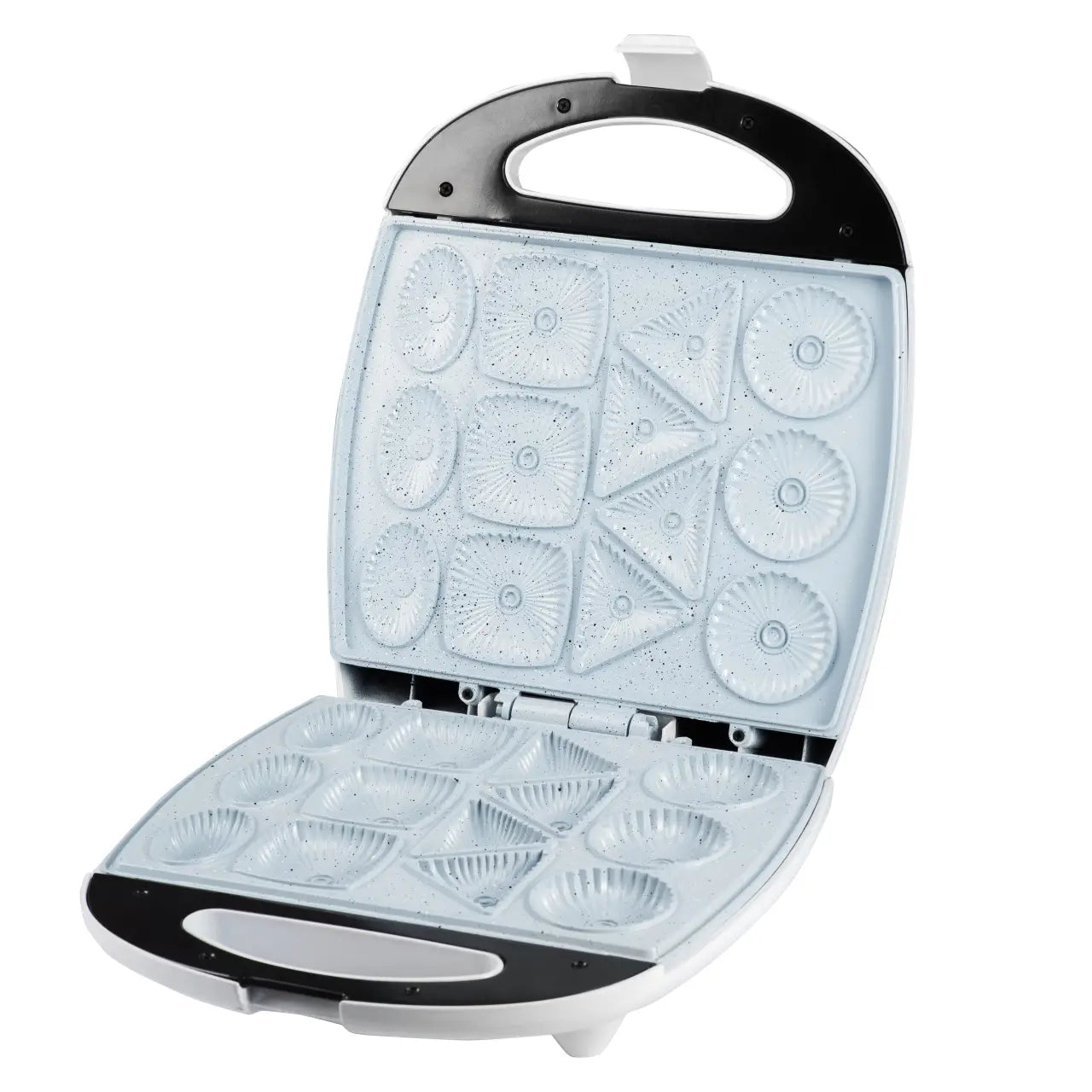 Aparat pentru biscuiti Hausberg HB-3563AB 1100 W - 1300 W argintiu/ALB