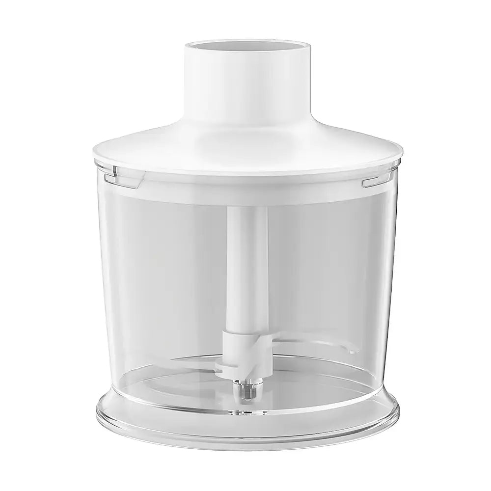 Blender 3 in 1 HAUSBERG HB-7701AB 500W 2 viteze Material ABS lame din inox Capacitate pahar 700ml tocator 500ml Alb