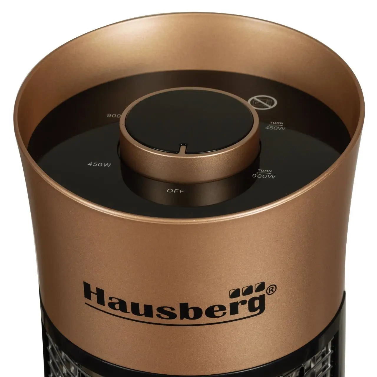 Radiator electric din fibra carbon Hausberg HB-8750AU 900 W 2 nivele de putere exterior/interior Auriu