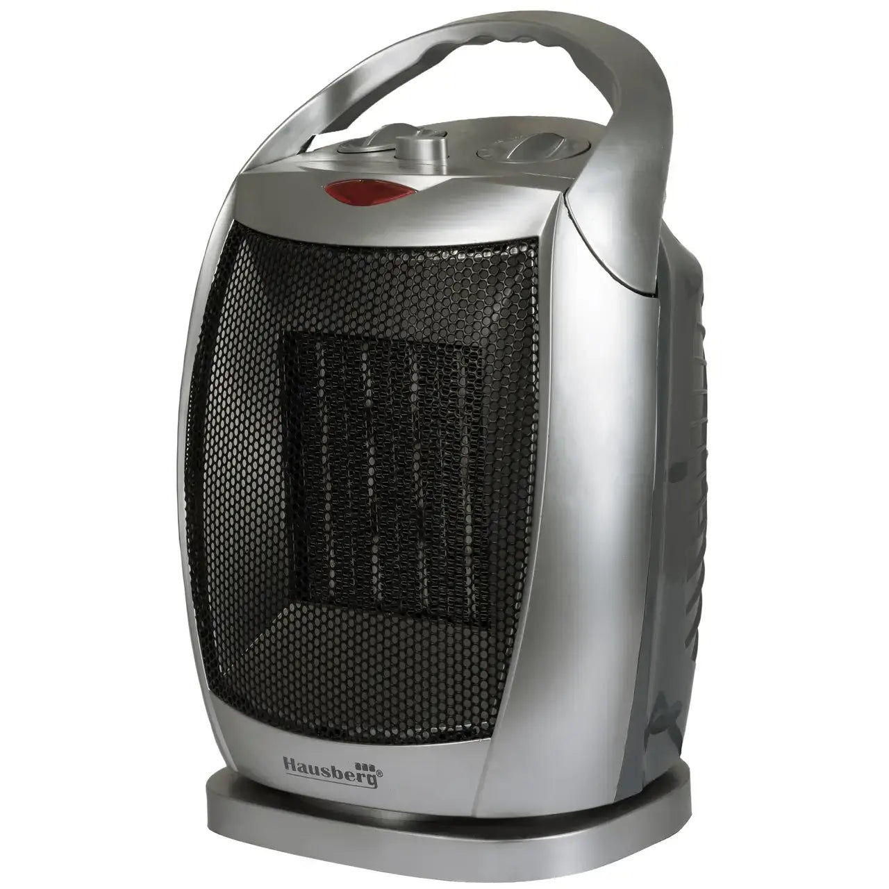 Aeroterma ceramica HAUSBERG HB-8770 1500W Termostat Reglabil 2 Viteze Functie Ventilator Siguranta Anti Cadere