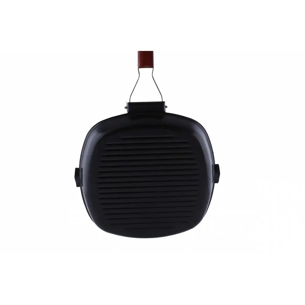 Tigaie GRILL Ertone ERT-MN-528 Material din Aluminiu turnat 28cm design ergonomic Negru