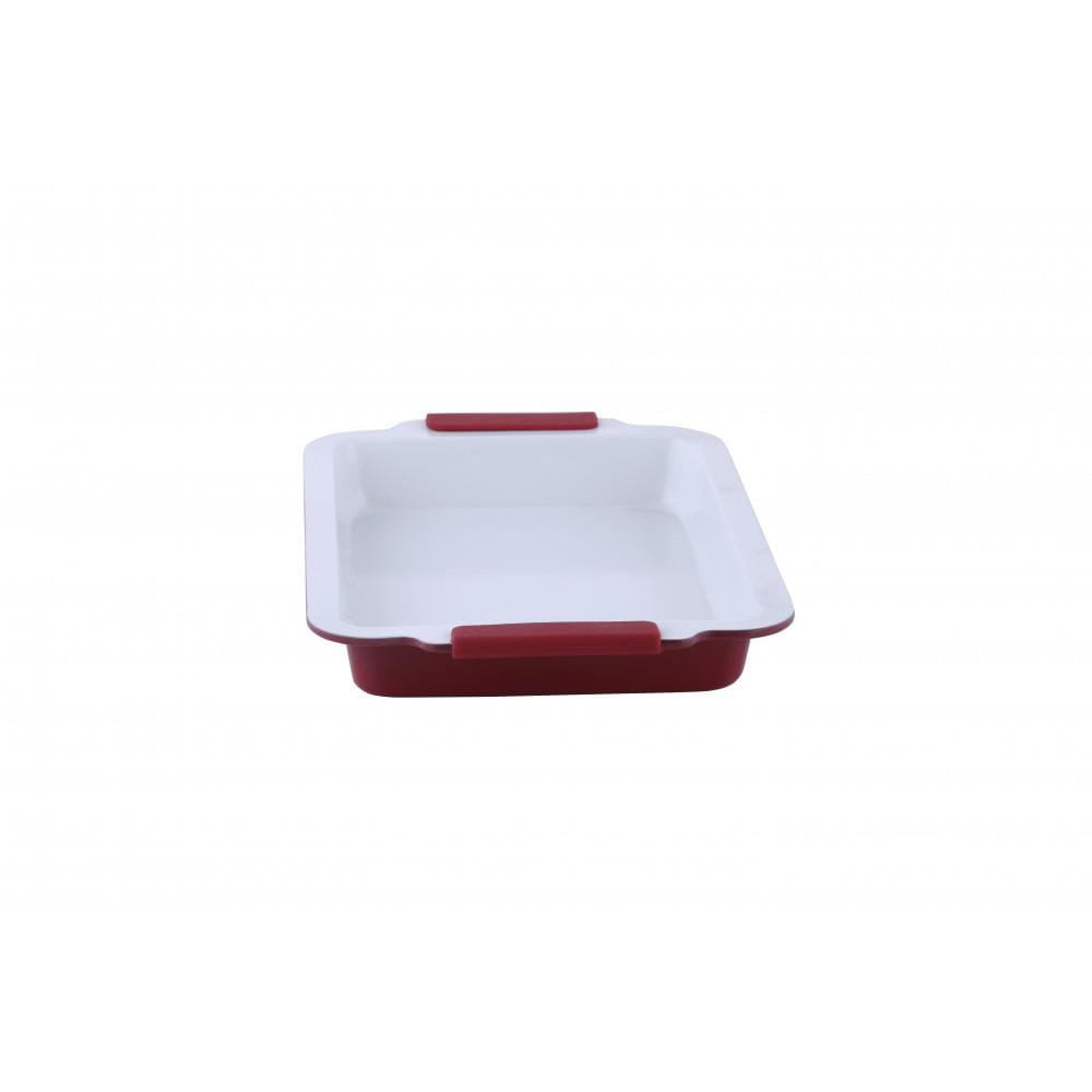 Tava Pentru Prajituri Ertone MN 755 Forma dreptunghiulara ceramica dimensiune 40,5x27 cm
