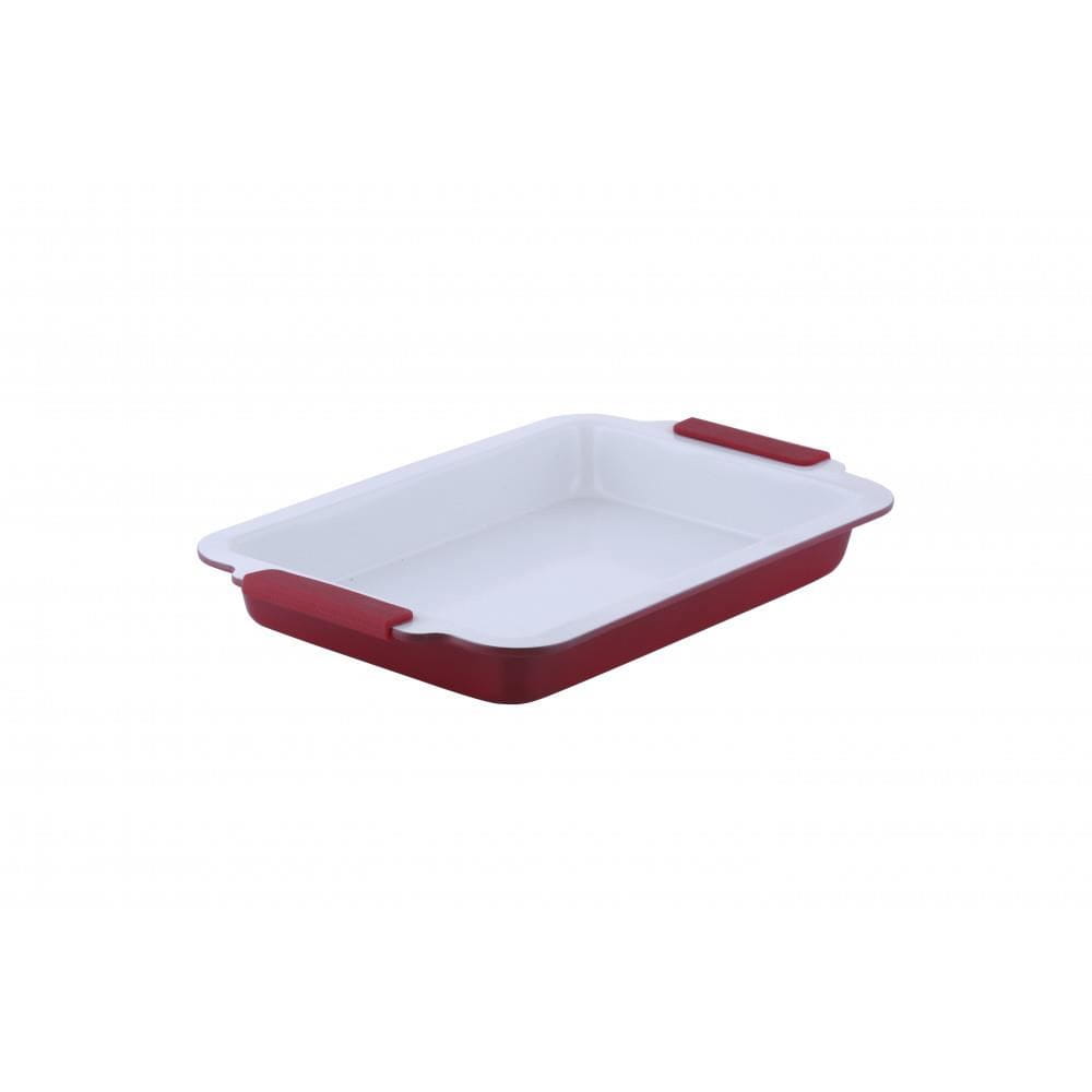Tava Pentru Prajituri Ertone MN 755 Forma dreptunghiulara ceramica dimensiune 40,5x27 cm