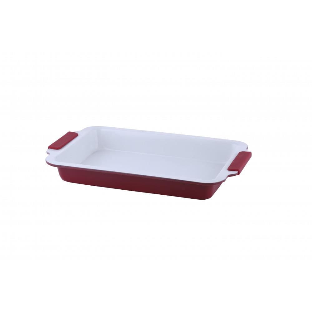 Tava Pentru Prajituri Ertone MN 755 Forma dreptunghiulara ceramica dimensiune 40,5x27 cm