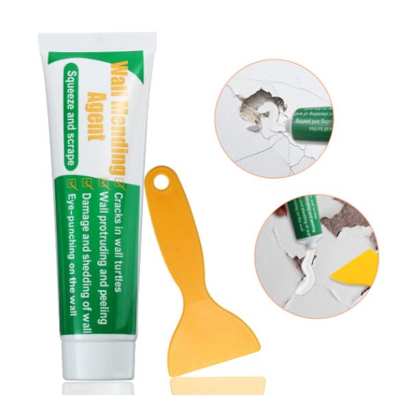 Crema pentru repararea pereților și kit ușor pentru rezultate profesionale