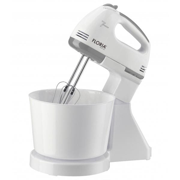 Acest mixer oferă mixer cu bol din plastic, viteze diferite pentru amestecarea ingredientelor.