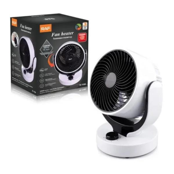 Aeroterma Electrica RAF cu Functie Dubla Incalzire/Racire Termostat Reglabil 2 Trepte Putere Ventilator Protectie