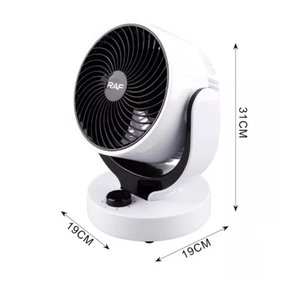 Aeroterma Electrica RAF cu Functie Dubla Incalzire/Racire Termostat Reglabil 2 Trepte Putere Ventilator Protectie