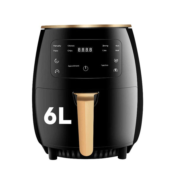 Air Fryer - Friteuza fara Ulei 6 Litri Display Digital 2400 W Functie de Coacere
