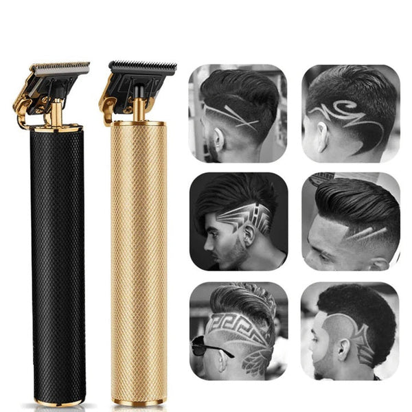 Aparat de tuns pentru par si barba negru sau auriu - Articole Barbati