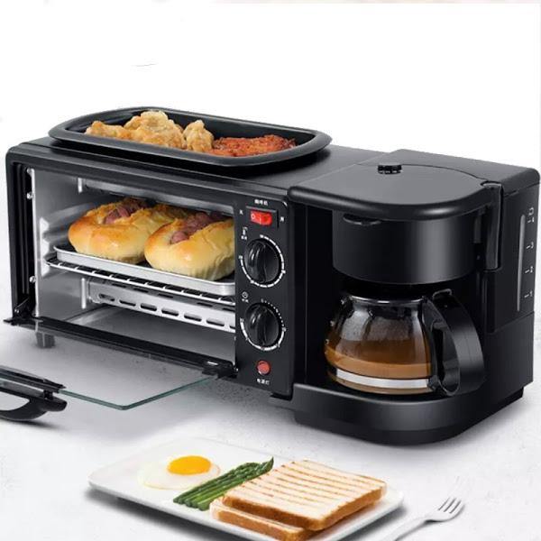 Aparat multifunctional pentru mic dejun 3 in 1 - Articole Bucatarie