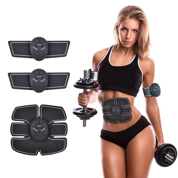 Aparat Smart Fitness EMS - cu electrostimulare - pentru abdomen brate talie si picioare - Sport si Relaxare