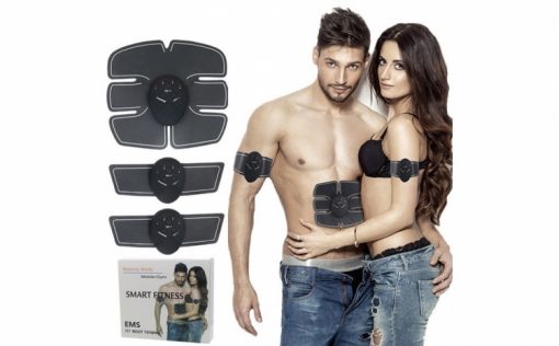 Aparat Smart Fitness EMS - cu electrostimulare - pentru abdomen brate talie si picioare - Sport si Relaxare