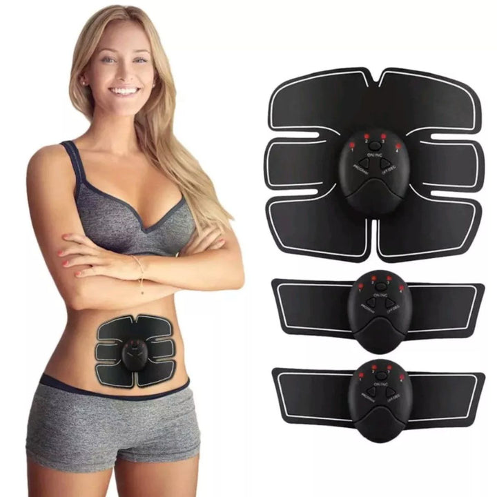 Aparat Smart Fitness EMS - cu electrostimulare - pentru abdomen brate talie si picioare - Sport si Relaxare