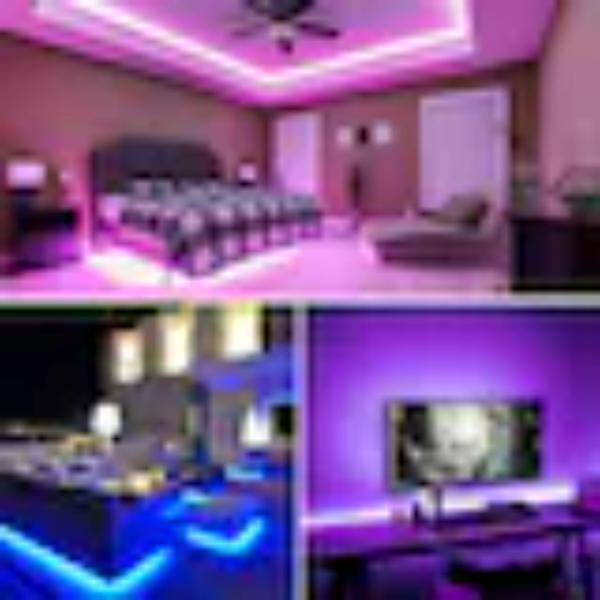 Banda Led Rgb Pentru Iluminare Cu Banda Adeziva Si Telecomanda 5 Metri - Electronice si Gadgeturi