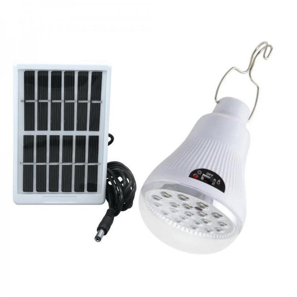 Bec led portabil cu panou solar 5W - Lampi Solare