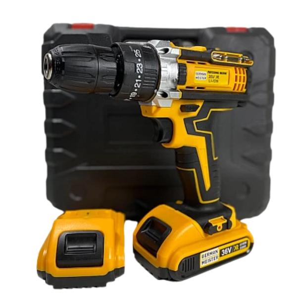 Bormasina Electrica 2 Acumulatori 36 V + 28 de Accesorii Incluse - Unelte si Scule