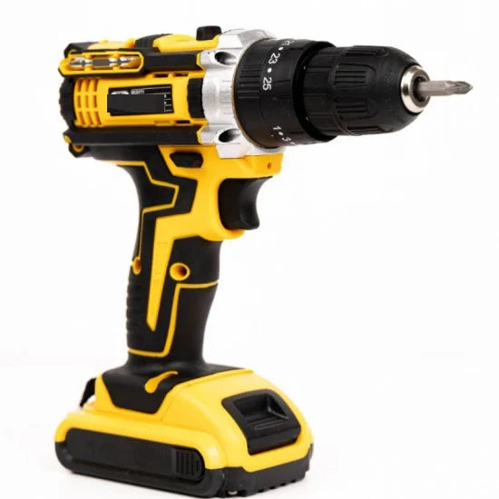 Bormasina Electrica 2 Acumulatori 36 V + 28 de Accesorii Incluse - Unelte si Scule