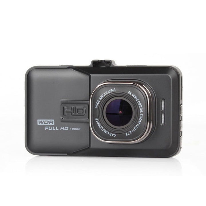 Camera Auto DVR Full HD 1080p Unghi Larg 140° Senzor G Înregistrare în Buclă Suport Card MicroSD până la 32GB Ecran LCD